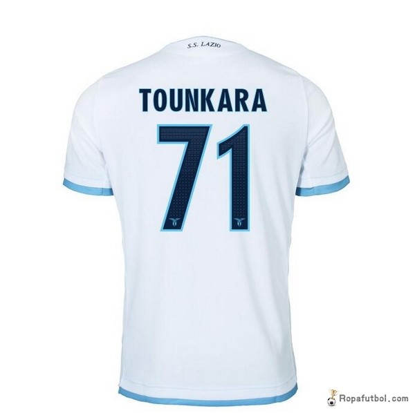 Camiseta Lazio Replica Tercera Ropa Tounkara 2016/17 Blanco